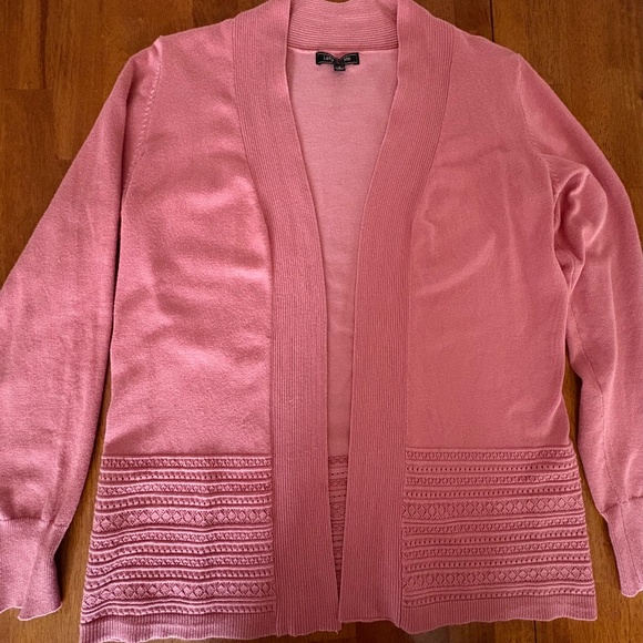 Womens Cardigan Sweater, Size S, Pink, Excellent Condition, Lefty & Me - Picture 8 of 9